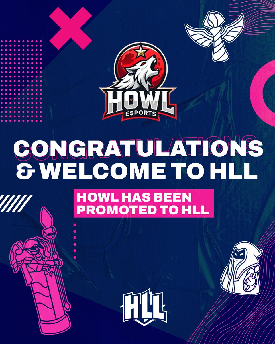 Howl PROMOTED to HLL Season 2026 Winter Split! 

Μετά από σκληρή δουλειά, πειθαρχία και απίστευτες εμφανίσεις, ήρθε η ώρα να μπουν στα “μεγάλα” σαλόνια! 

Συγχαρητήρια στην ομάδα και στο staff — ανυπομονούμε να σας δούμε στα μεγάλα stage από τον νέο χρόνο!