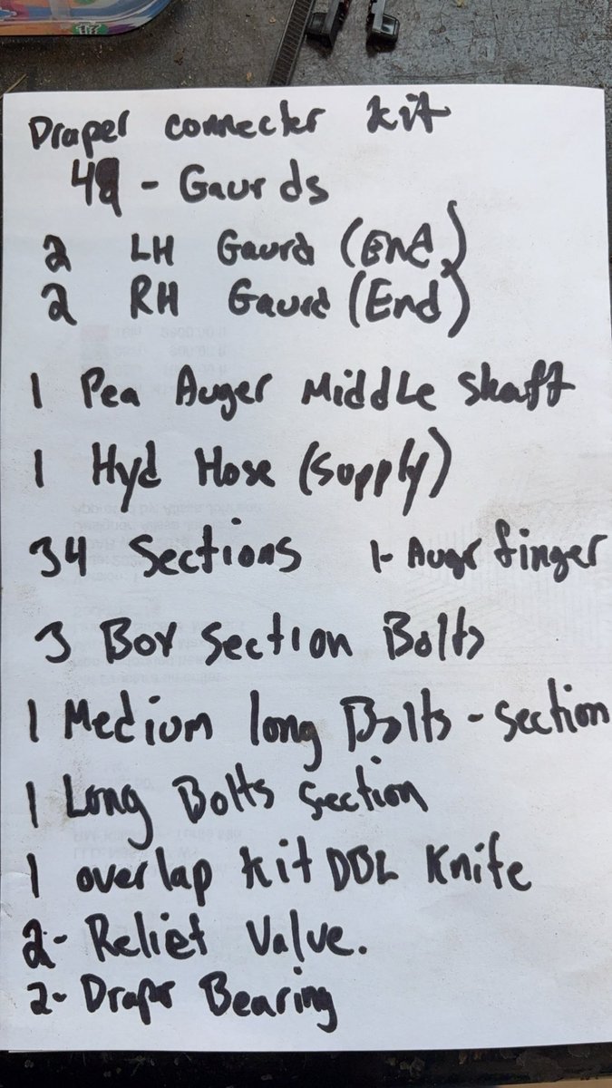 Switched headers so got macdon parts for sale. All fit FD75D/S 
Gaurds, hoses, sections and bolts. 
Make me an offer.