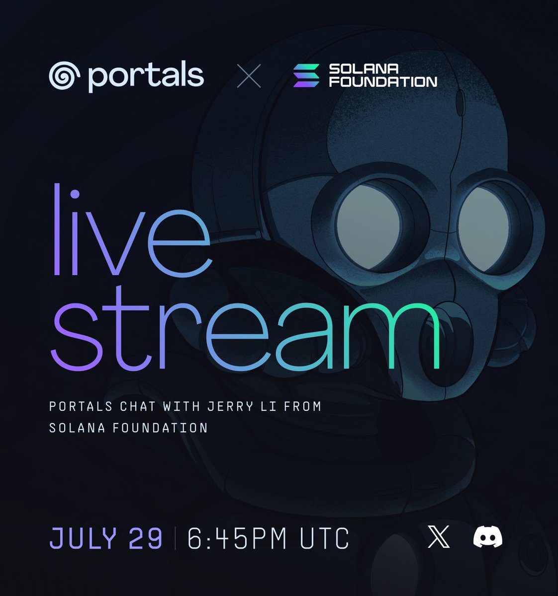 We’re going live with <a href="/solana/">Solana</a> in 5 minutes!

Catch the stream here: x.com/i/broadcasts/1…