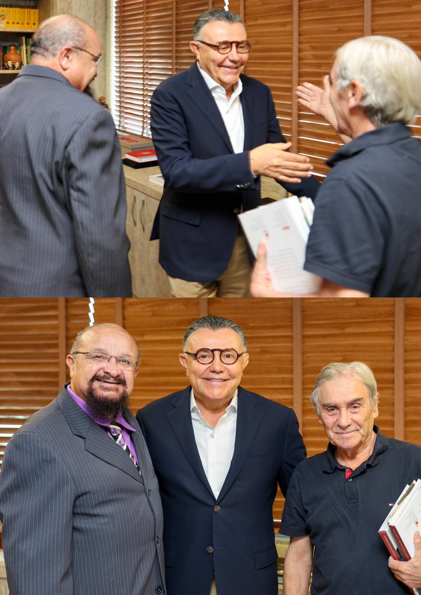 Hoje tive a alegria de receber a visita do diplomata Jesús Salas Zapatero e do Professor Rossini Corrêa, renomado jurista e professor titular do IESB. O encontro foi uma valiosa oportunidade de diálogo sobre diplomacia, direito internacional e cooperação técnica, reforçando o