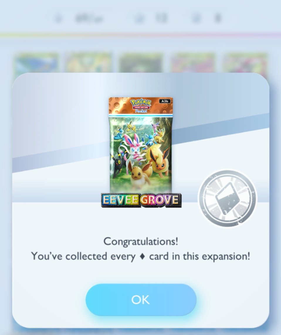 OMG just in time!! #PokemonTCGPocket