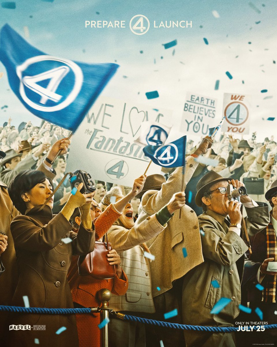 A MUCH NEEDED breath of fresh air for Marvel. Emotional, and entertaining! 

Go see #FantasticFour