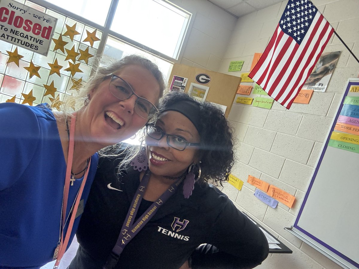 Renee Owen (@crypticmaestro) on Twitter photo I spent time with 2 of my favorite Algebra teachers <a href="/HHS_HCS/">Hampton High School</a> during Open House today. The energy at the school from the students was electric! Here’s to a great year for all our <a href="/HenryCountyBOE/">Henry County Schools</a> students! <a href="/Math_HCS/">Mathematics HCS</a> <a href="/HeatherJKelley/">Heather Kelley</a> I spent time with 2 of my favorite Algebra teachers <a href="/HHS_HCS/">Hampton High School</a> during Open House today. The energy at the school from the students was electric! Here’s to a great year for all our <a href="/HenryCountyBOE/">Henry County Schools</a> students! <a href="/Math_HCS/">Mathematics HCS</a> <a href="/HeatherJKelley/">Heather Kelley</a>