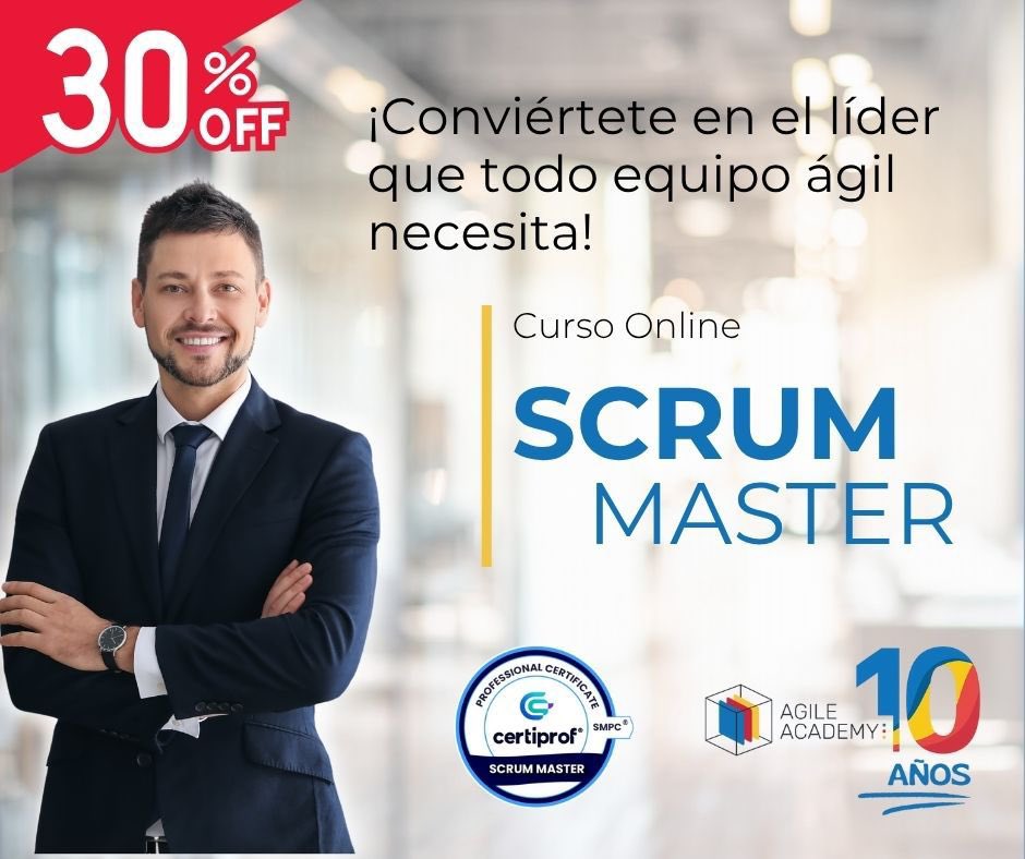 Día 5 de promociones por #unadecadaAgileAcademy