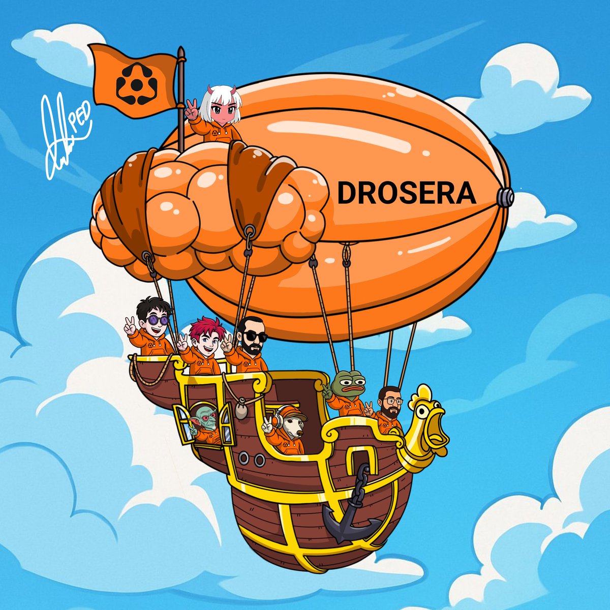 Security isn't a feature , It's a process.
<a href="/DroseraNetwork/">Drosera</a> turns security from a one-time audit into a continuous, trustless system.

<a href="/Bobafetador/">Boba</a> <a href="/0xWeb3Mayor/">MAYOR</a> <a href="/Dar99551/">JustDara</a> <a href="/kermit5329/">kermit</a> <a href="/FDRosera/">FDR</a> <a href="/zha_tweets/">xen 💫</a> <a href="/KronosEther/">Lord Kronos 👾</a> <a href="/0xJirachi/">Jirachi🌟</a> 
Hope you enjoy from my art Drosera family 🧡🔥