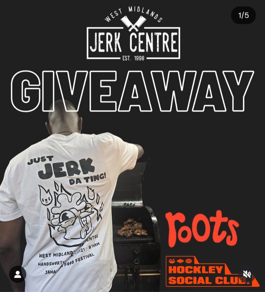 Head over to my Insta to enter our giveaway in Collab with Hockley Social and West Mids Jerk centre! Visit instagram.com/p/DMpnWyEofb2/… - winners announced on Saturday!!
