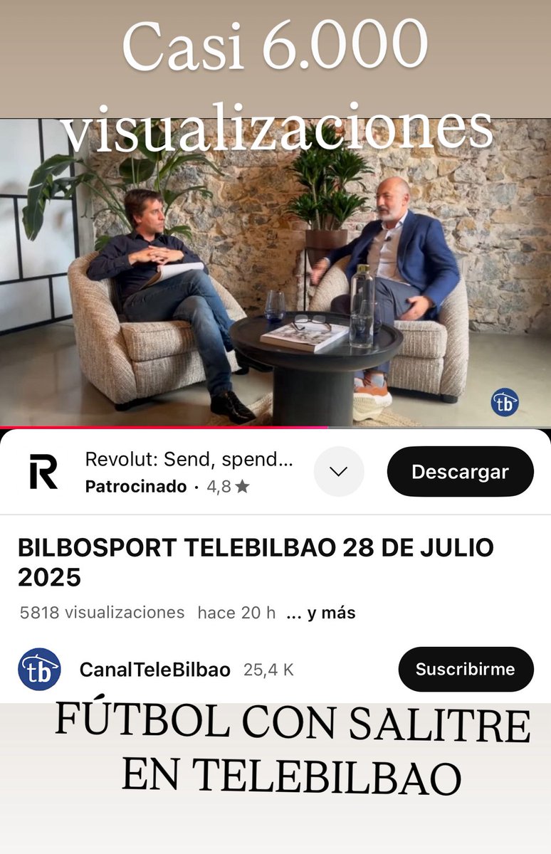 Eskerrik asko
<a href="/BilbosportTB/">Bilbosport TeleBilbao</a>
<a href="/Velascotb/">Edu Velasco</a>
<a href="/MAPNERVION/">Miguel Ángel Puente</a>