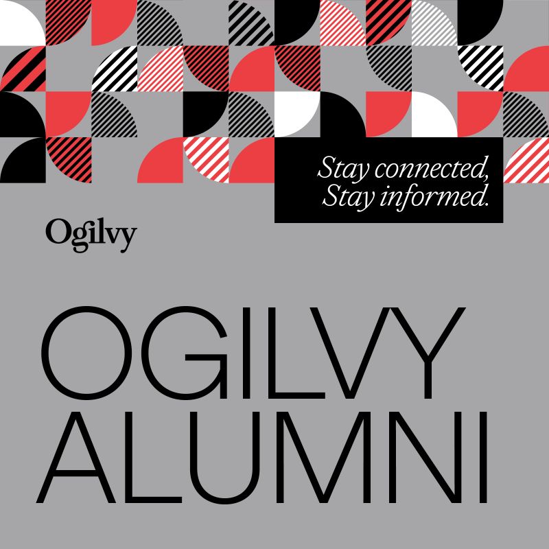 We’re inviting all former team members to join our Ogilvy Alumni Network—a space to reconnect, stay up to date on the latest news, and receive exclusive invites from across the Ogilvy community.

Register here: okt.to/msCD9c