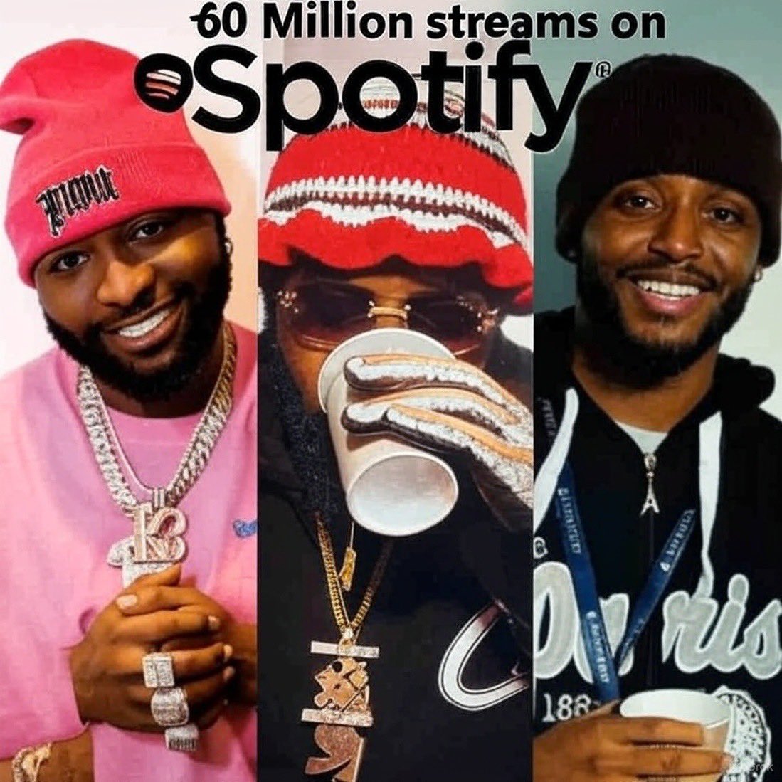 .<a href="/davido/">Davido</a>’s “Funds”ft <a href="/Odumodublvck_/">AKPORSTLE INDUSTRY MACHINE ⚙️</a> w/<a href="/Officialchike/">Chiké</a> Surpass 60 Million Streams On Spotify 🏆🏆🏆

5IVE IS ALIVE 5️⃣🖐️🙂‍↔️🔥