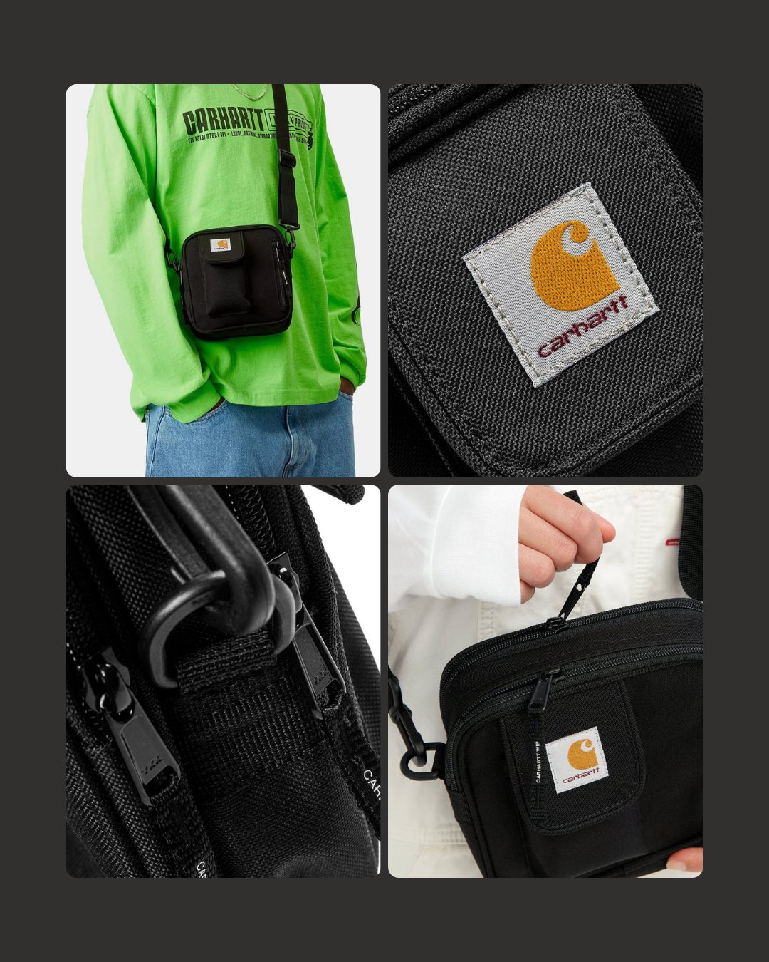 Carhartt バッグ Amazon.com: Carhartt Water Resistant Nylon Duck Crossbody