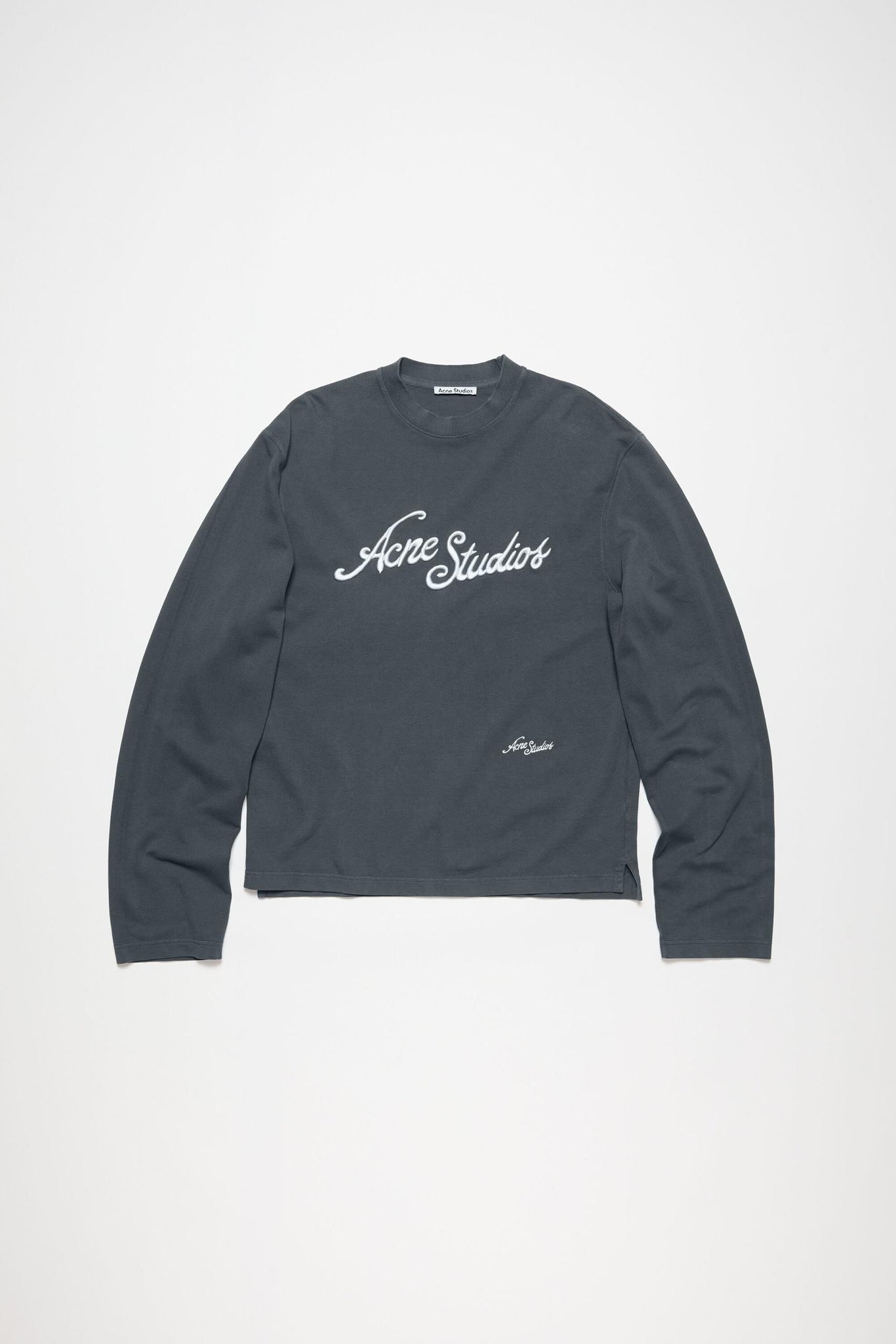 【CPGN STUDIO】Recording Long Sleeve Heavy Overfit Black Acne Studios - Long sleeve t-shirt - Black