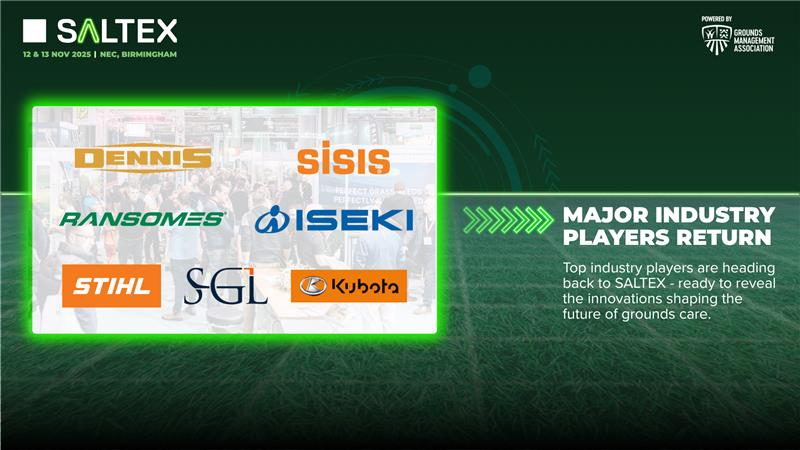 Football & Stadium Management (@fsmmagazine1) on Twitter photo . <a href="/wearetheGMA/">Grounds Management Association</a> is excited to welcome back some of the biggest names in the industry to SALTEX 2025, Europe’s cutting‑edge #GroundsManagement show.
➡️fsm-online.co.uk/major-industry…
<a href="/SALTEX_show/">SALTEX | Turf Management Show</a>
#facman #StadiumManagement #FacilitiesManagement #PitchCare #innovation #SALTEX2025 #grounds . <a href="/wearetheGMA/">Grounds Management Association</a> is excited to welcome back some of the biggest names in the industry to SALTEX 2025, Europe’s cutting‑edge #GroundsManagement show.
➡️fsm-online.co.uk/major-industry…
<a href="/SALTEX_show/">SALTEX | Turf Management Show</a>
#facman #StadiumManagement #FacilitiesManagement #PitchCare #innovation #SALTEX2025 #grounds