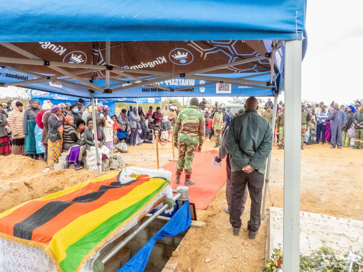 Burial Service of the late Setukile Moyo