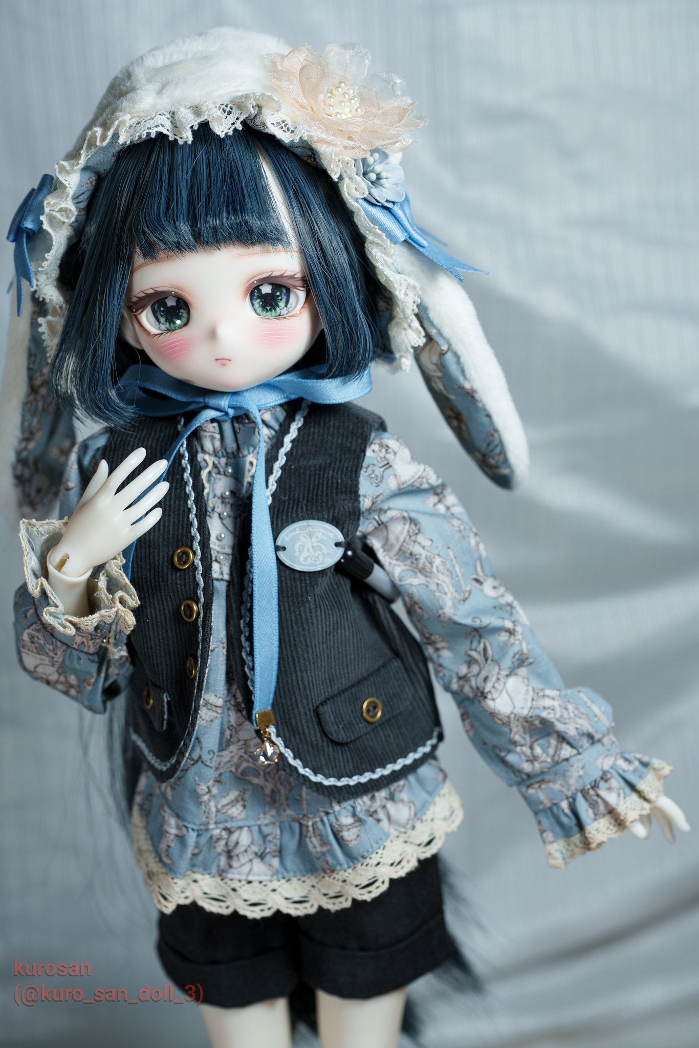 創作人形 猫耳帽子 女の子 ② Kurosan@ドール用 on X: 
