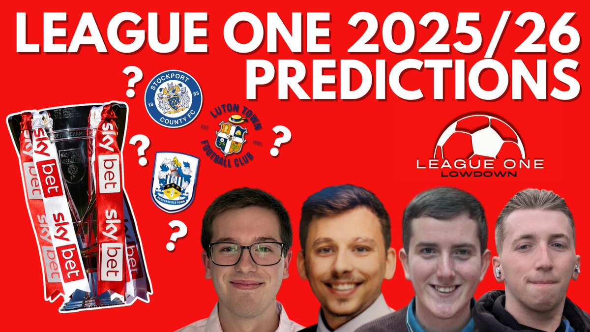 The Season Preview is here and controversy is in abundance!

Links 👇 

#tykes #pvfc #bafc #drfc #bwfc #ltfc #chairboys #afcw #ecfc #htafc #weareimps #lofc #ntfc #posh #rufc #bcafc #stockportcounty #stags #ccfc #utmp #wafc #pafc #Stevenagefc #readingfc