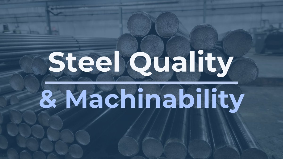 CapSteelWire's tweet photo. 🔩 Did you know that steel quality can have an immense impact on your machining project? Our latest blog explores the 4 key factors that impact machinability: 

Discover how to choose the right steel for any of your upcoming projects below! 

👉 https://t.co/2o3Y1eQo6Y https://t.co/X4biVrAFMe
