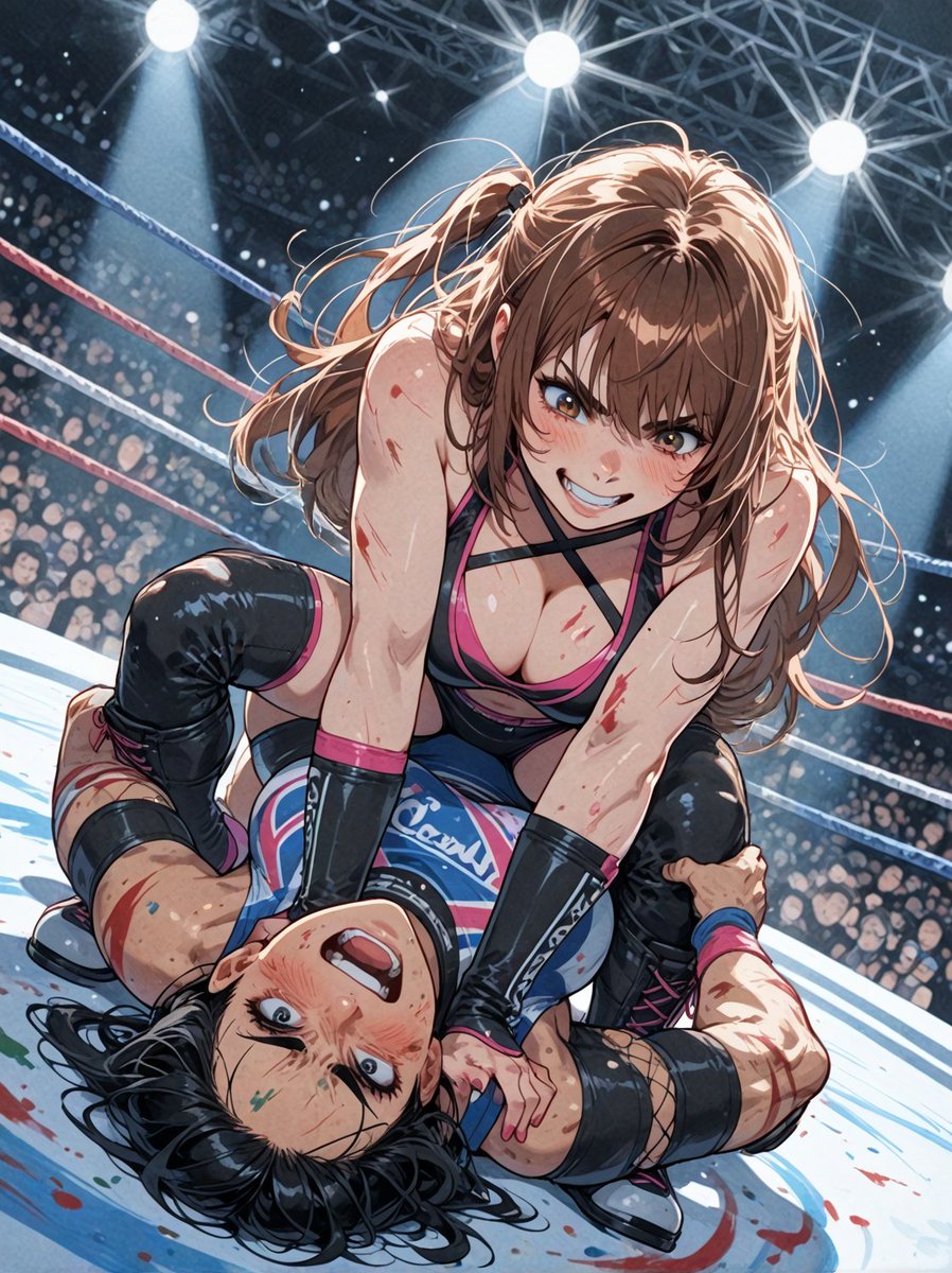 プロレス
#AIart #AIイラスト︎