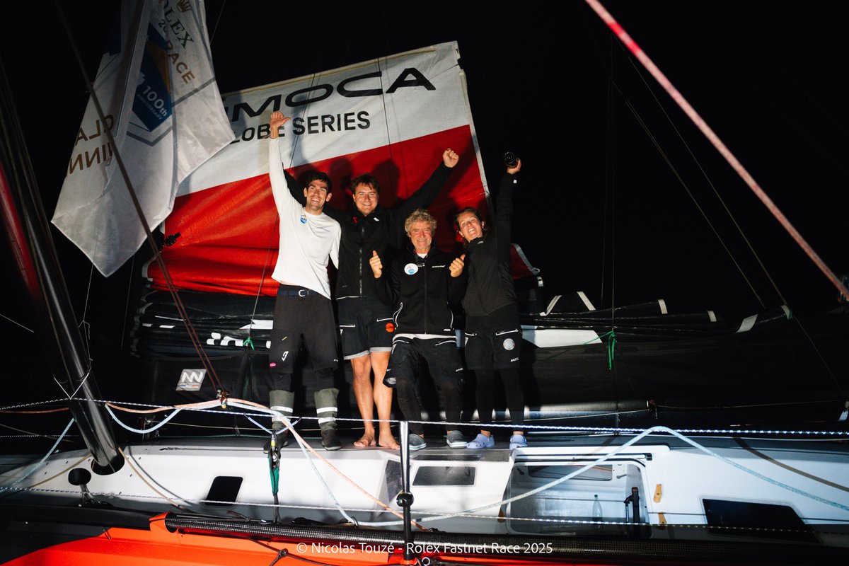 « C'est la kiffance ! Je suis sur un petit nuage », avoue Élodie Bonafous après sa première victoire en Imoca sur la Fastnet Race letelegramme.fr/sports/voile/j… via <a href="/LeTelegramme/">Le Télégramme</a> <a href="/QueguinerVoiles/">Quéguiner Voiles & Océan</a> <a href="/ImocaGS/">IMOCAGlobeSeries</a> <a href="/RolexFastnet_Ch/">Rolex Fastnet Race - Cherbourg</a> <a href="/YannElies/">Yann Eliès</a> <a href="/GastonMorvan/">Gaston Morvan</a>