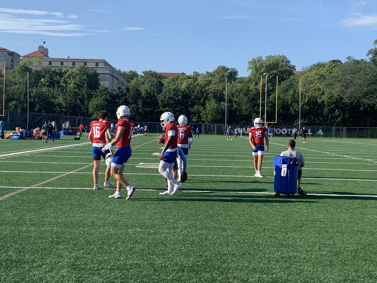 Fall camp practice No. 5
#kufball