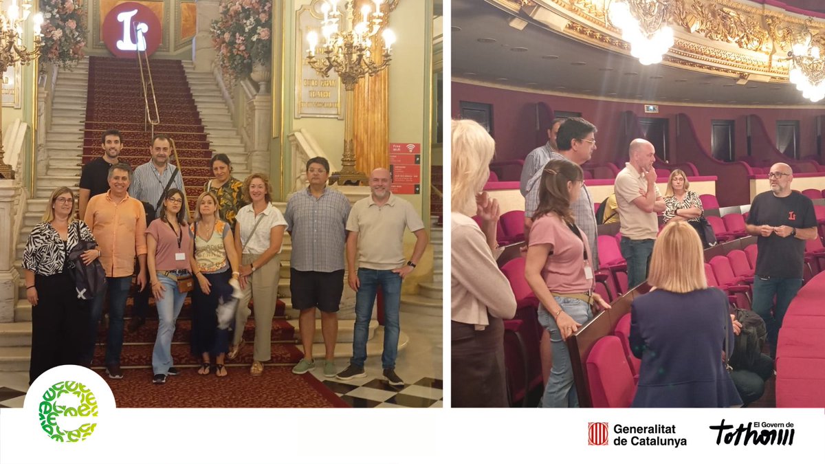 🎼 Avui tanquem les Portes Obertes de la #SetmanaEnergia2025 amb una visita al <a href="/Liceu_cat/">Gran Teatre del Liceu</a> ! Un espai emblemàtic que també s’alinea amb la #TransicióEnergètica. 

Gràcies a tothom qui heu participat durant aquestes trobades! 💡🎭 

⚡️Passa a l'acció, canviem l'energia
