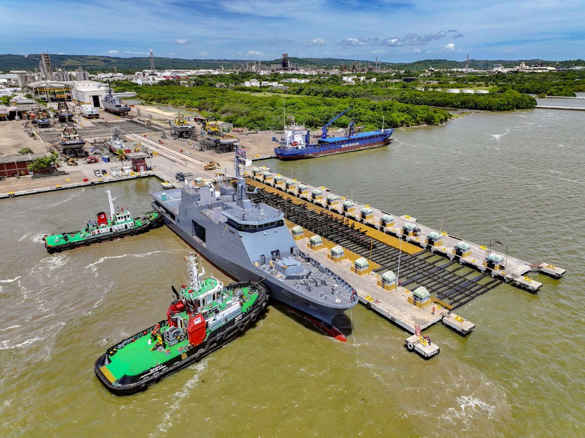 Pucara Defensa (@pucarad) on Twitter photo Colombia bota su patrullera más grande #patrullera <a href="/ArmadaColombia/">Armada de Colombia</a>
pucara.org/post/colombia-… Colombia bota su patrullera más grande #patrullera <a href="/ArmadaColombia/">Armada de Colombia</a>
pucara.org/post/colombia-…