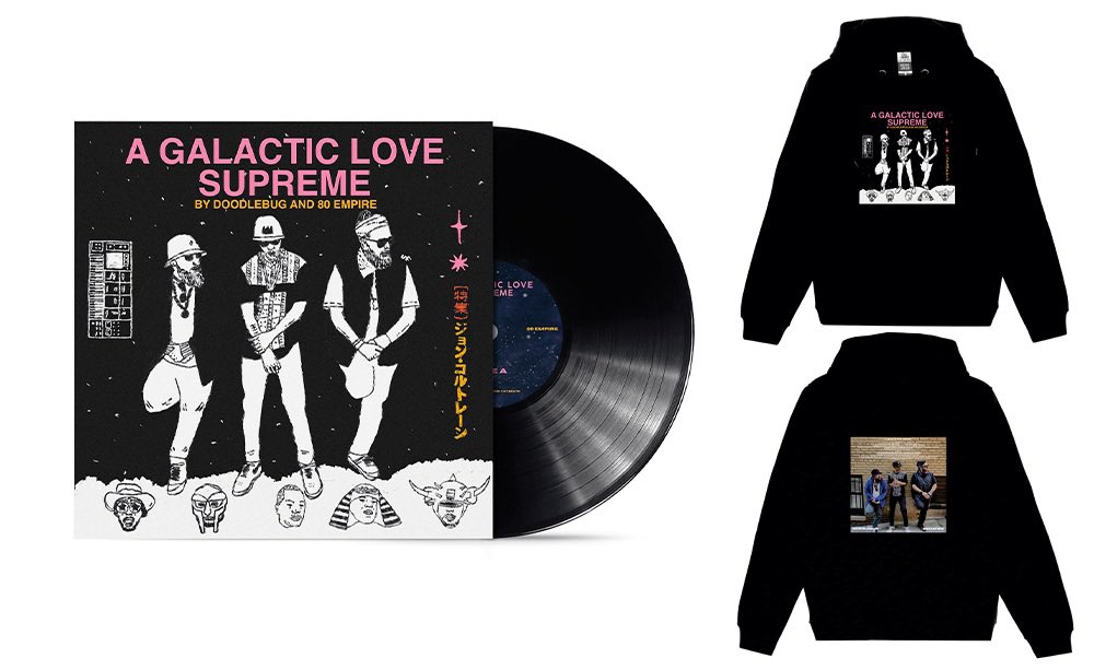 Have you heard my new album “A Galactic Love Supreme” along with my brothers 80 Empire! 
O U T  N O W on <a href="/fatbeats/">Fat Beats</a> records 🔥
Grab the Vinyl and hoodie bundle before they’re all gone!!

fatbeats.com/products/doodl…