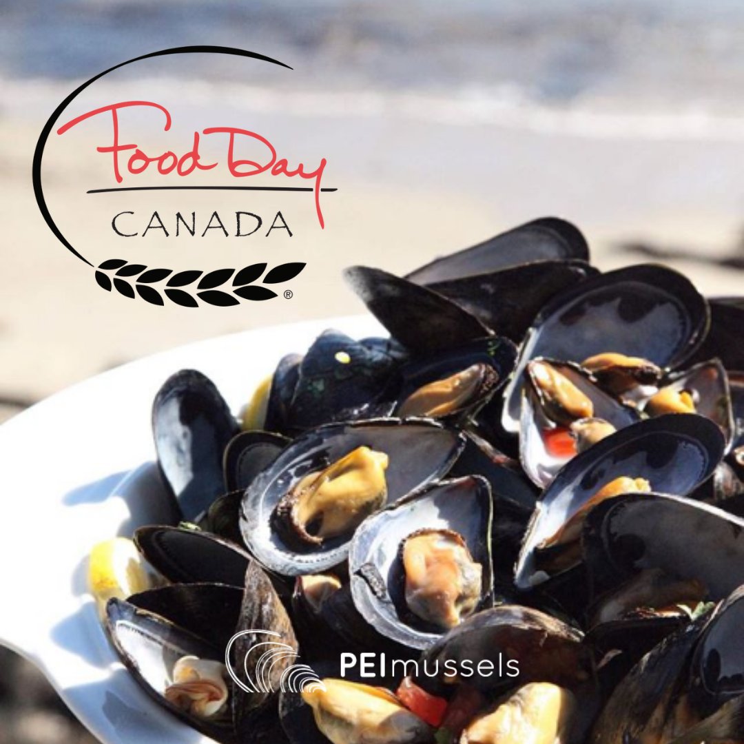 Happy <a href="/FoodDayCanada/">Food Day Canada</a>! 🇨🇦 

Today we’re celebrating the best of local—ingredients, flavours &amp; the people behind them. From our Island waters to your plate, thank you for choosing fresh, sustainable PEI Mussels! 💙🌊 

#PEIMussels #FoodDayCanada #EatLocal #CanadianFood