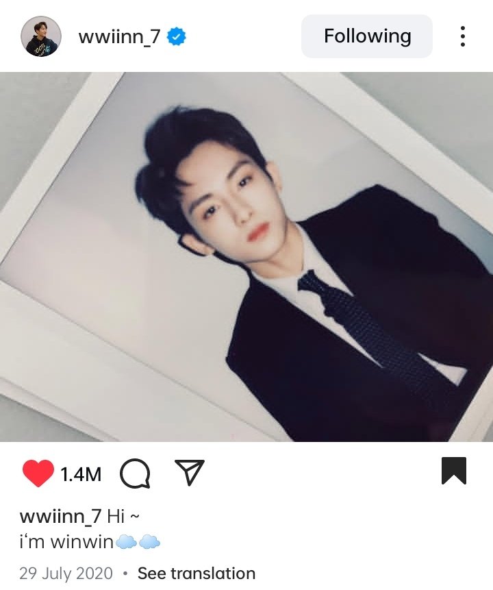 soonyunqi's tweet photo. 5 years ago on this day Winwin opened his Instagram account. https://t.co/ygkGHr0sdG