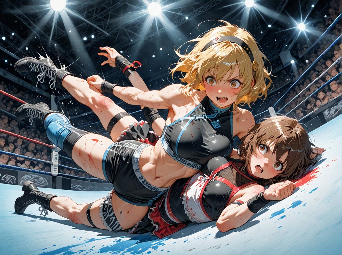 プロレス
#AIart #AIイラスト︎