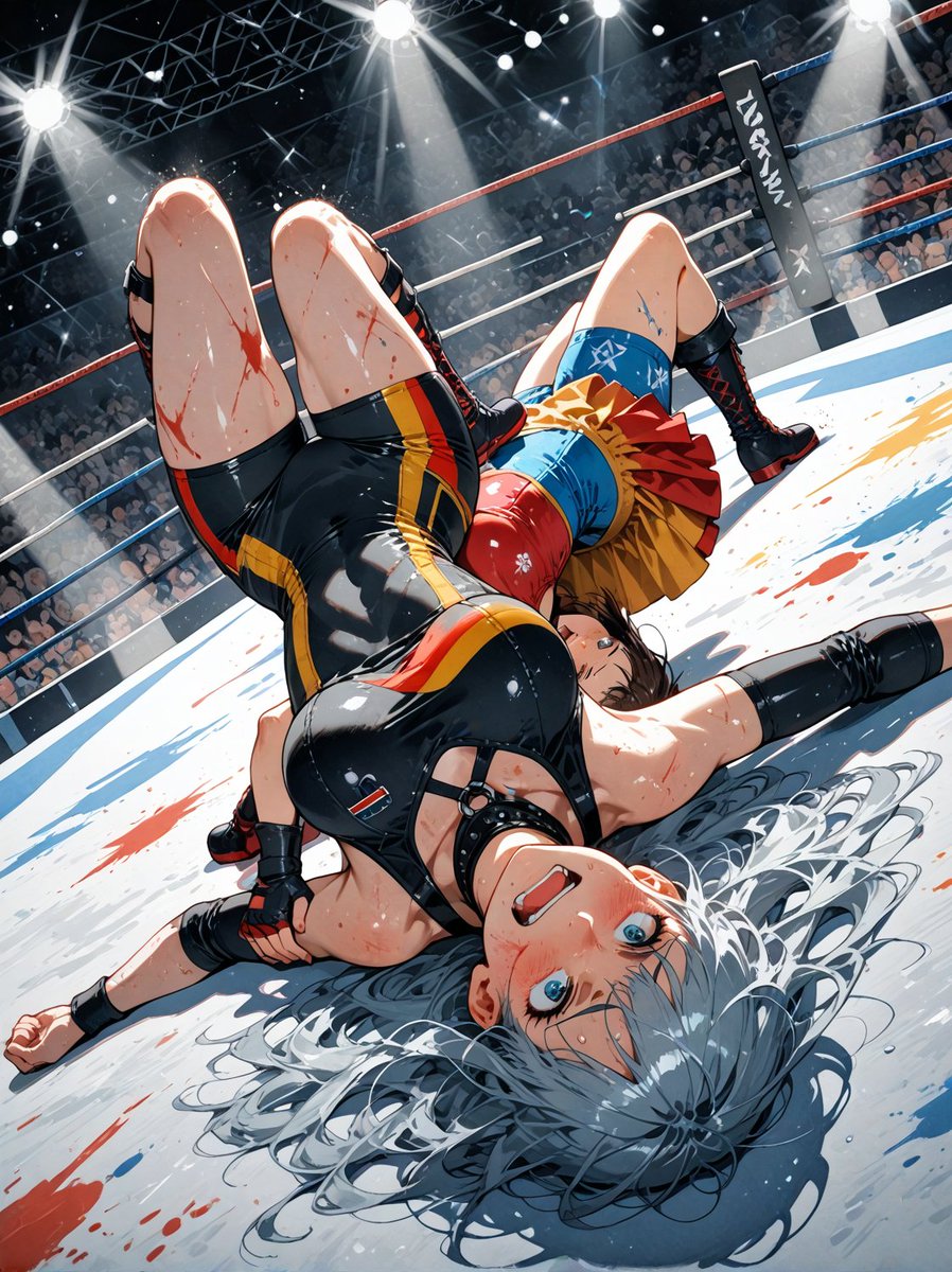 プロレス
#AIart #AIイラスト︎