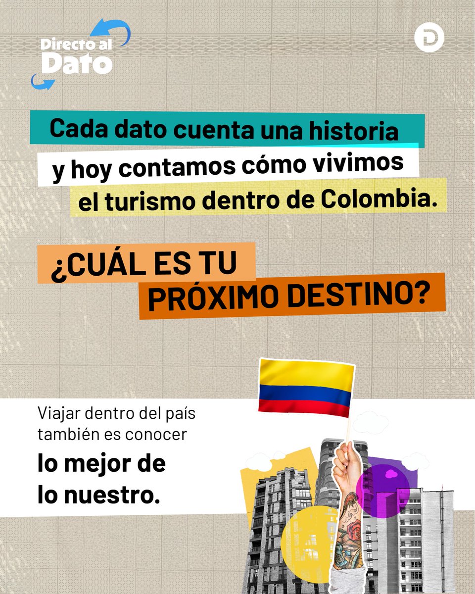 DANE_Colombia's tweet image. Hoy te mostramos los últimos datos de la Encuesta de Gasto Interno en Turismo (#EGIT) para que sepas:
👉 ¿A dónde viajamos más?
👉 ¿Por qué lo hacemos?
👉 ¿Y cuánto gastamos?
🔎 Consulta la encuesta completa en: dane.gov.co/index.php/esta…