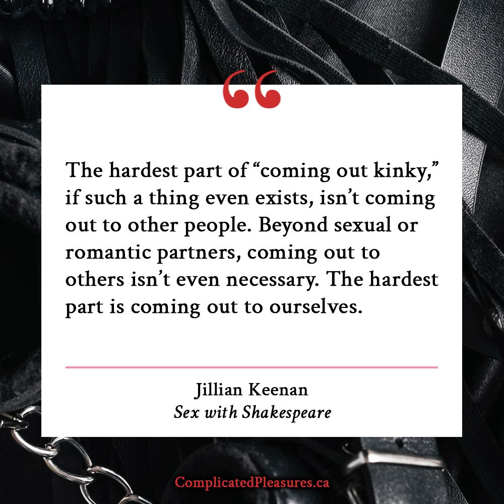 complicatedpl's tweet photo. Kinky folks, how long did it take you to fully "come out" to yourself? https://t.co/x3iNNNfNP2