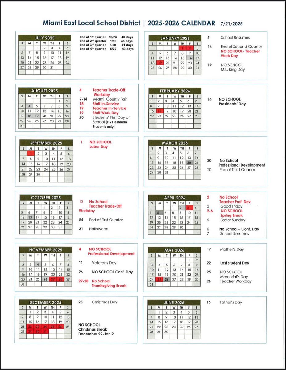 Miami East HS (@miamieasths) on Twitter photo 