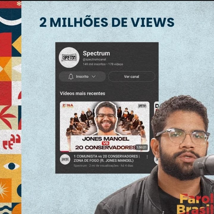 CIconoclasta's tweet photo. Jones Manoel, comunista, nacionalista e o verdadeiro patriota, contra 20 direitistas/entreguistas.
Que surra, meus amigos!
Segue o link dessa humilhação no YouTube:
https://t.co/2BATTgi4yo https://t.co/2EibXL2Pn1