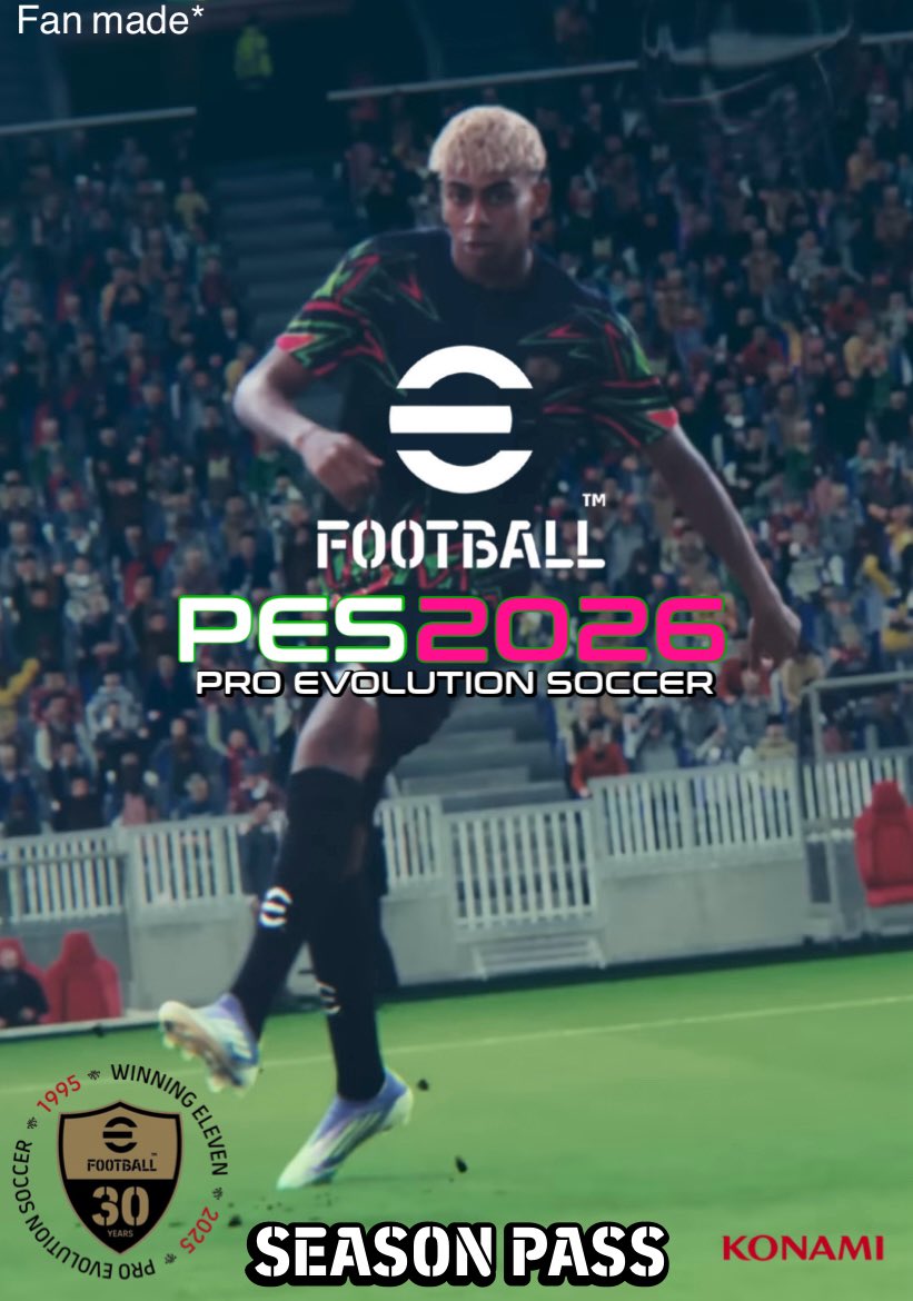 <a href="/play_eFootball/">eFootball</a> We need a version with Master League &amp; Edit Mode with enhanced graphics!

Cover fan made* by <a href="/editfacepes/">EDITFACEPES</a>