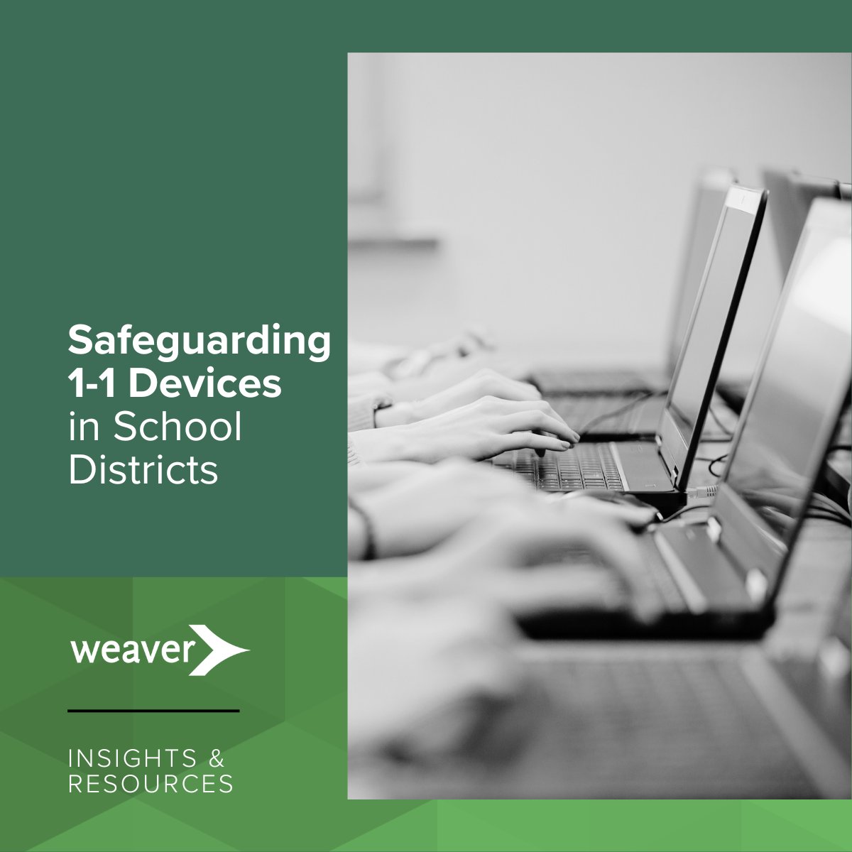 School districts are increasingly adopting 1-to-1 device initiatives to enhance learning and promote equity. However, these programs also introduce new control risks. Discover best practices for safeguarding district technology assets. weaver.com/resources/safe…