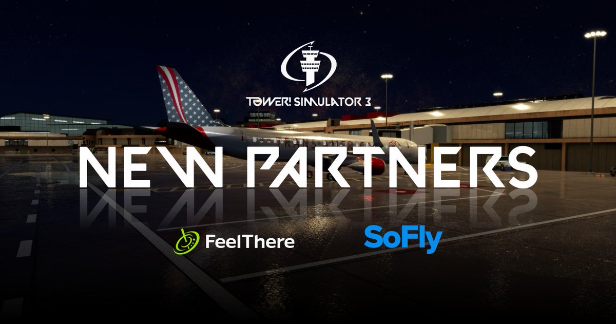 soflysim's tweet image. We're excited to be collaborating with @Feelthere to bring SoFly airports to 𝗧𝗼𝘄𝗲𝗿 𝗦𝗶𝗺𝘂𝗹𝗮𝘁𝗼𝗿! in the future.

Starting with Hannover Airport (EDDV), we're excited to offer an even wider selection of airports for the ATC simulator.

More information coming soon!