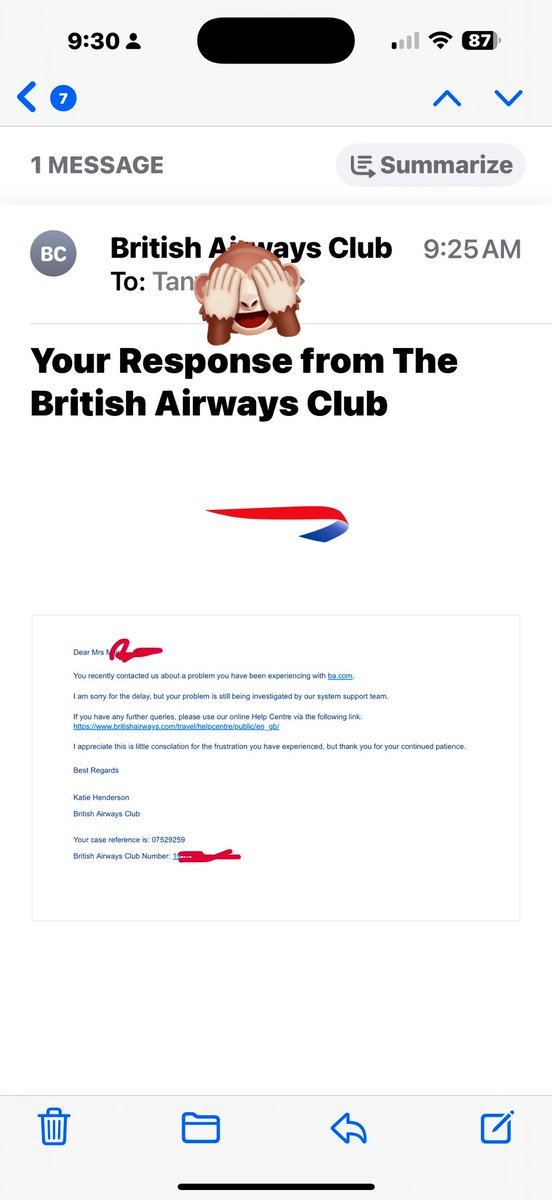 CleanBeautyAdvo's tweet photo. 🚨 @British_Airways has locked nearly 1 million points I transferred to book 5 Qatar biz seats.
I followed all the rules.
They promised “instant” transfers.
14 days later:
❌ Avios frozen
❌ Award space gone
❌ Zero accountability
cc: @ThePointsGuy @HeadForPoints @garyleff https://t.co/wqQrO16Ojf