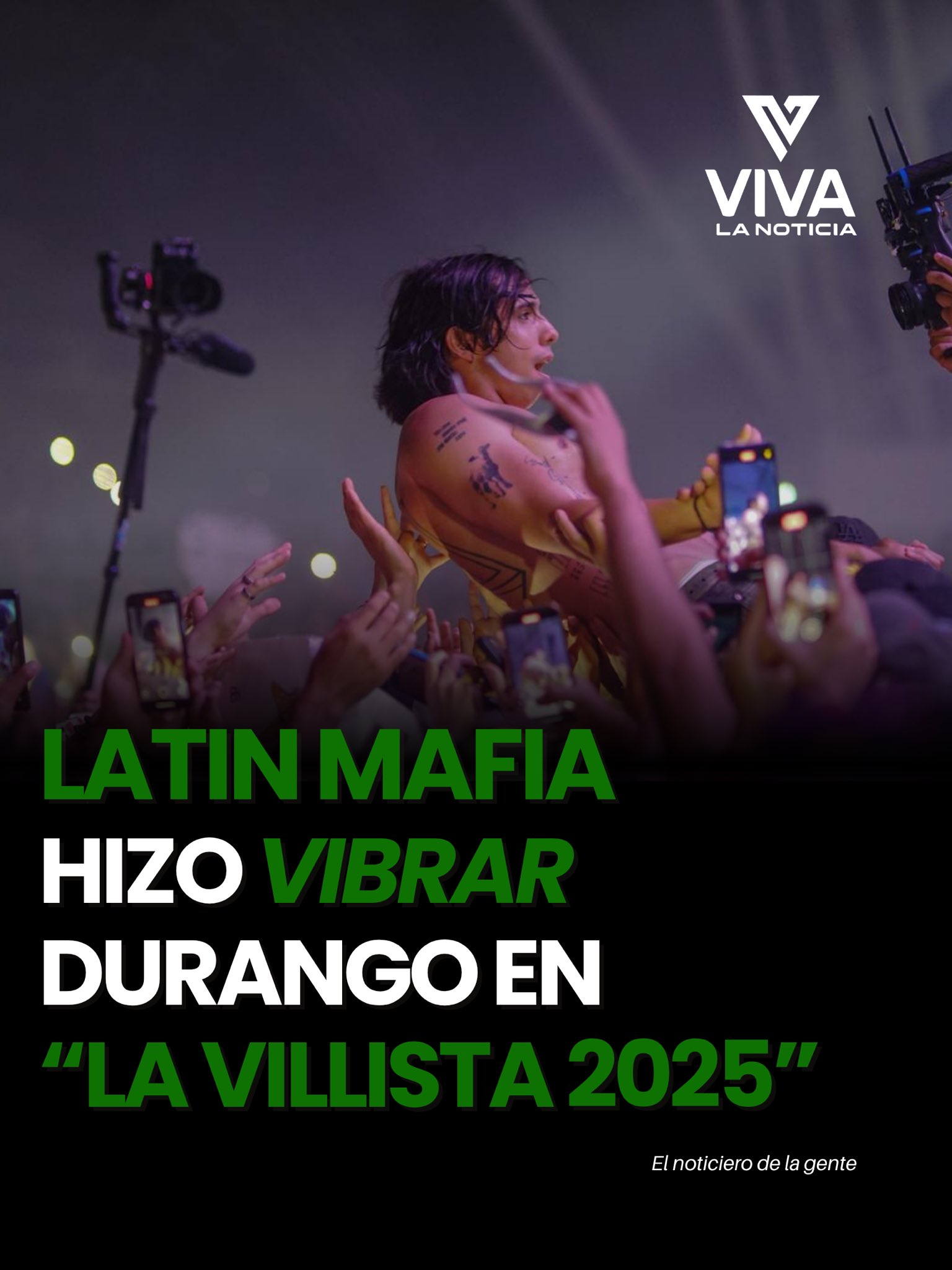 Viva La Noticia Durango on X: LaVillista2025🎊| ¡Más de 10 mil personas  corearon cada canción en una noche explosiva de música y emociones! El trío  regio Latin Mafia encendió la Velaria en