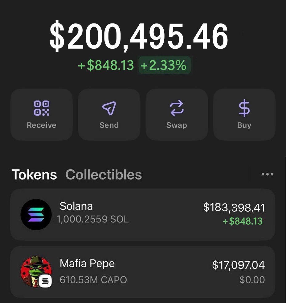 I made $1,793,000 from $TRUMP
I made $4,000,000 with the $WIF presale. 

To celebrate I’m GIVING AWAY 100 SOL to 10 of my followers! (yes, for real )

Like, RT and comment address 👇

Many keep asking me for my next play: