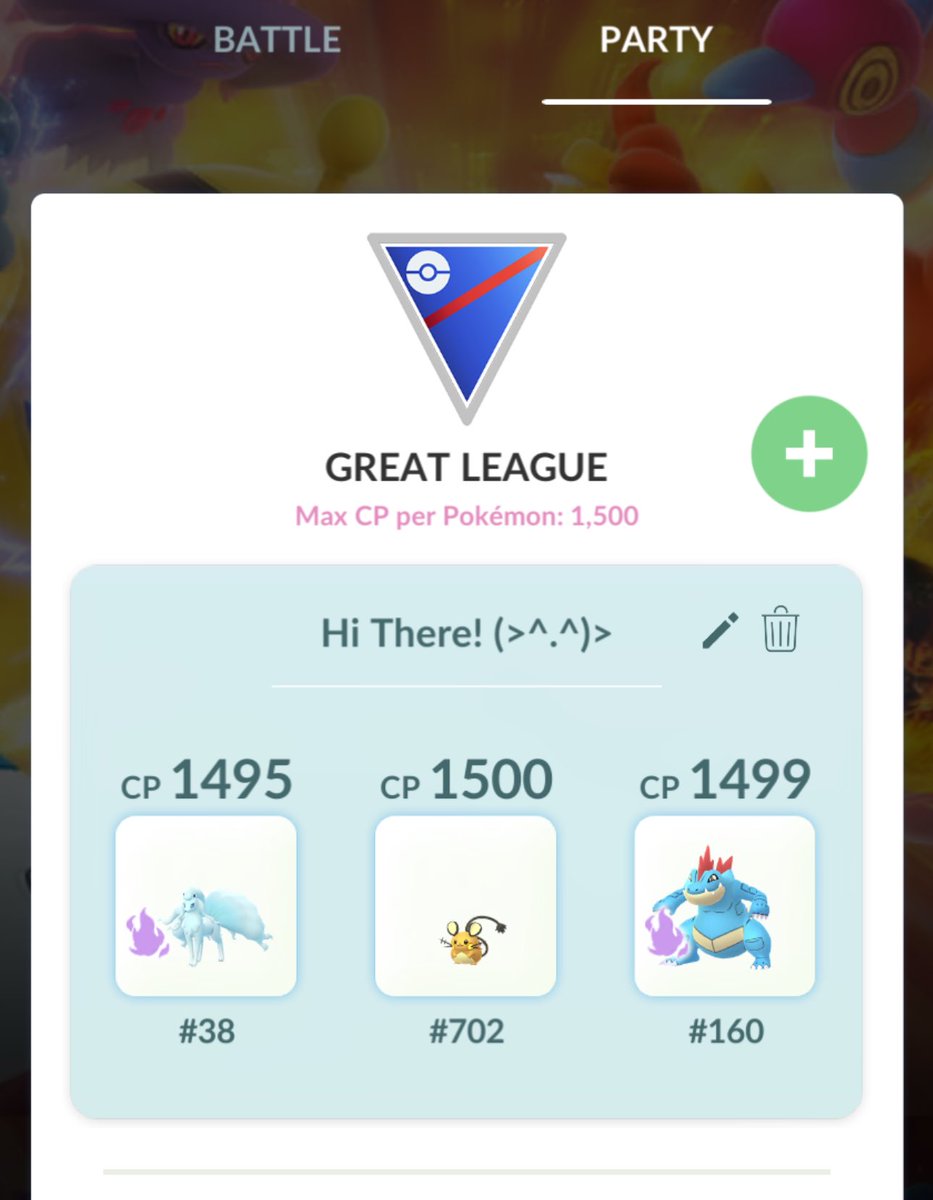 Yusei_furou's tweet image. +200 team on stream :)

Skip the long novels

Movesets

Powder snow / Weather ball / Dazzling
Thundershock / Parabolic / Play Rough
Shadow Claw / Hydro Cannon / Ice B

#PokemonGo #Battlers