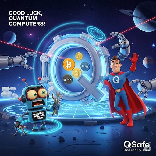 al_musteyy's tweet image. 1/🔒💥 Can anyone break into this wallet?
Not even a super-powered computer can!
Meet QSafe Wallet — your cool, smart, and super-safe crypto wallet.
Let’s see why it’s awesome 🧵👇
#QSafe #CryptoForEveryone