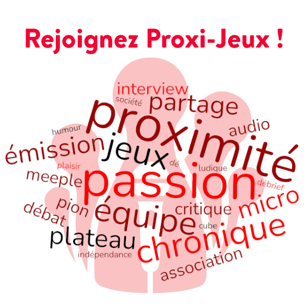 ProxiJeux's tweet photo. 📣 Relance pour le recrutement de cette année, toujours en cours.  Ça peut être pour une nouvelle chronique, mais on recherche aussi des personnes pour animer la chronique Joueurs nés.  

#j2s #podcast https://t.co/qFIYms9tJt