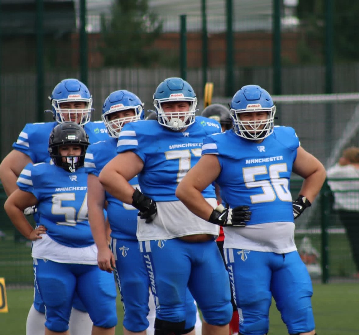 Universal lineman stance strikes again