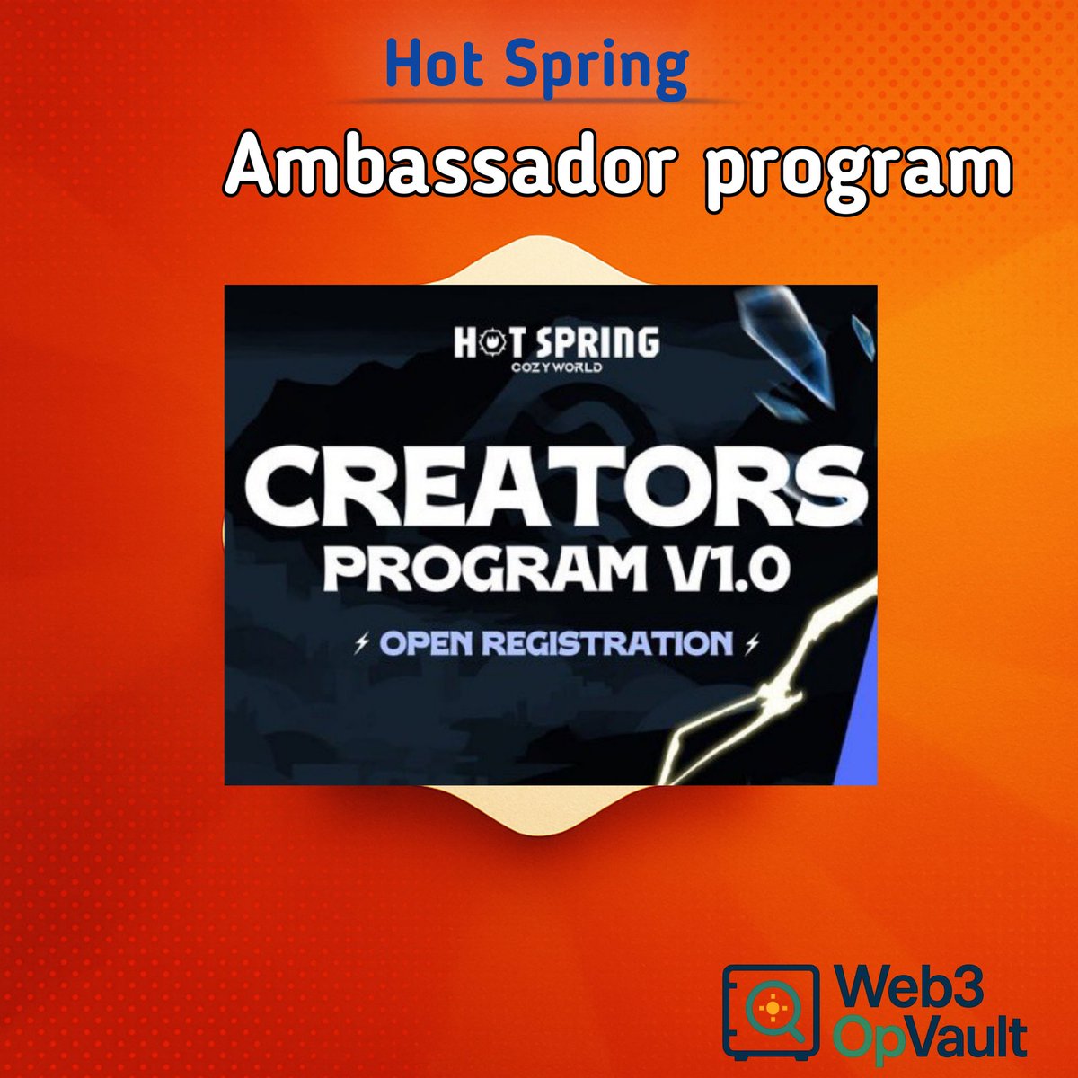 Spurprotocol Labs (@spurprotocollab) on Twitter photo ๐จ The first wave of the Creator / Ambassador Program by <a href="/hotspring_HQ/">Hot Spring โก๏ธ The Cozy World</a> is here!
๐ฏ Rewards in $USDC, $COZY, or $SEI ๐ฃ Perfect for creators, KOLs & web3 lovers
๐ Apply now: form.typeform.com/to/z6Z42K6p
๐จ Like & RT to spread the word!
#Web3 #AmbassadorProgram #SEI #CryptoCreators ๐จ The first wave of the Creator / Ambassador Program by <a href="/hotspring_HQ/">Hot Spring โก๏ธ The Cozy World</a> is here!
๐ฏ Rewards in $USDC, $COZY, or $SEI ๐ฃ Perfect for creators, KOLs & web3 lovers
๐ Apply now: form.typeform.com/to/z6Z42K6p
๐จ Like & RT to spread the word!
#Web3 #AmbassadorProgram #SEI #CryptoCreators