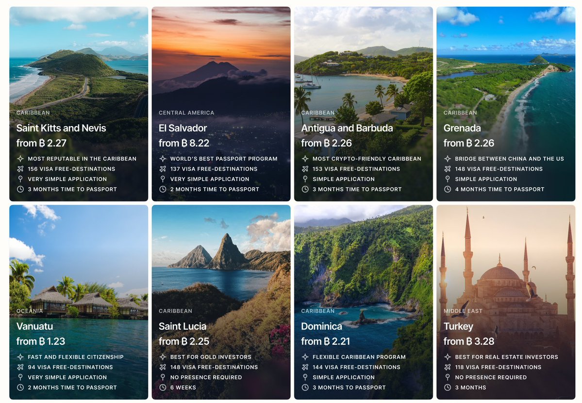 CitizenX's tweet photo. Bitcoin is hitting all-time highs. 

Now, you can use it to buy a second passport. 

Join us today at @Crypto_TownHall with @scottmelker to discuss the best Plan ₿ passport options.

https://t.co/R2j36PkPI2 https://t.co/PsOQfJLMdR