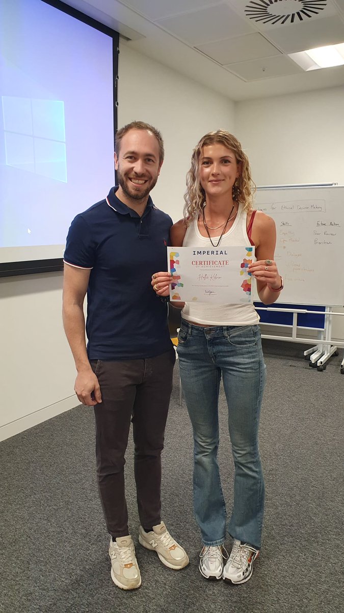 Chemistry Masters Courses @Imperial College (@chemresimperial) on Twitter photo 🎉 Huge congratulations to Iris Angelopoulou-Daskalopoulou for winning the <a href="/impchemistry/">Imperial Chemistry</a> MC17 Video Competition for Best Video! 🏆
👏 A big shoutout to Hollie Kelvin , our brilliant runner-up! Your video was engaging, insightful, and beautifully delivered. 🎬✨💡
#Nanomaterials 🎉 Huge congratulations to Iris Angelopoulou-Daskalopoulou for winning the <a href="/impchemistry/">Imperial Chemistry</a> MC17 Video Competition for Best Video! 🏆
👏 A big shoutout to Hollie Kelvin , our brilliant runner-up! Your video was engaging, insightful, and beautifully delivered. 🎬✨💡
#Nanomaterials