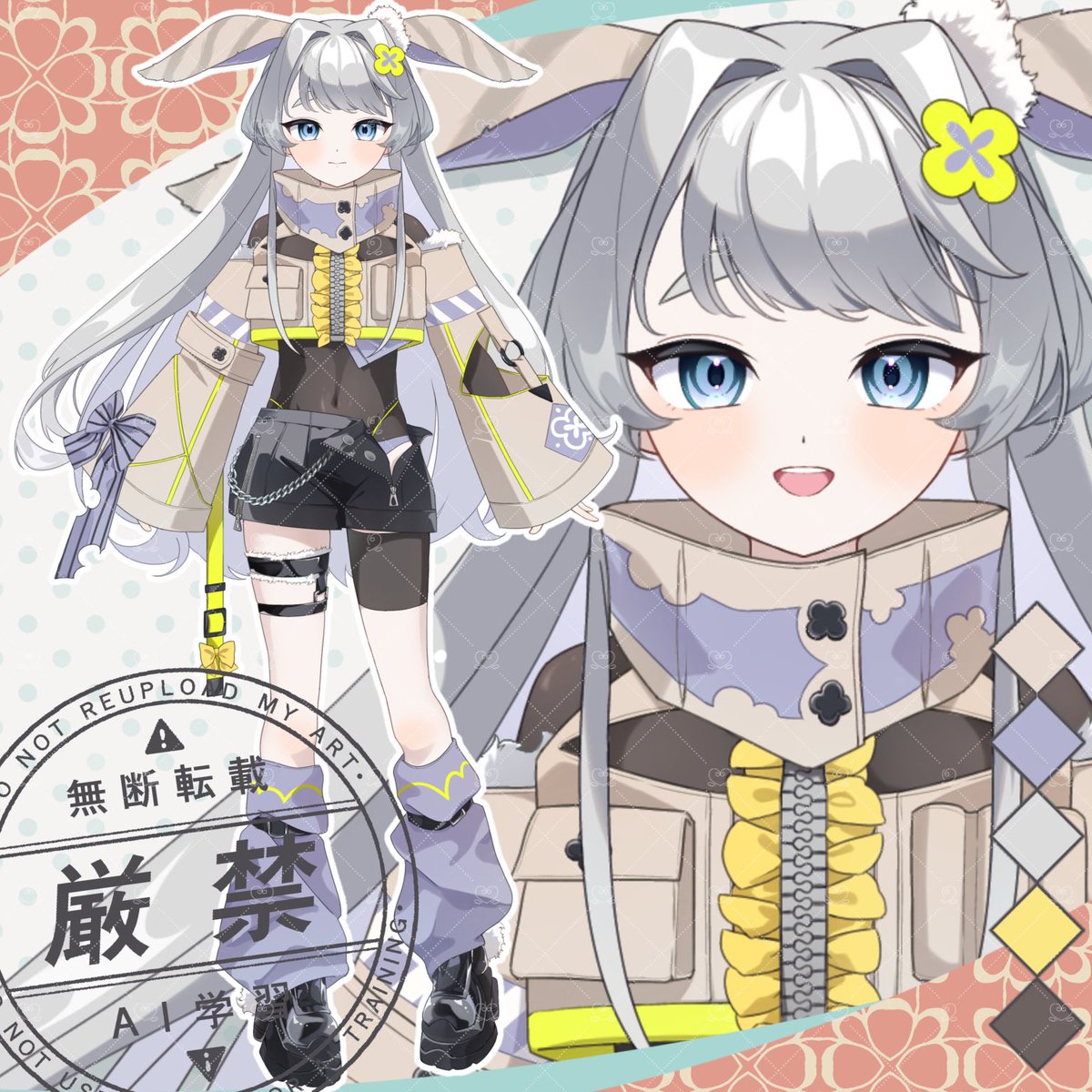 【立ち絵魂募集中】
気軽にすぐ配信したい方大歓迎！

🌟表情差分つき(口開け、口閉じ、しゅん)

🌼支払い方法応相談

🎤IRIAMなど配信アプリ対応！

🎁立ち絵公開お写真プレゼント📸

 #魂募集中 
 #立ち絵魂募集 
 #新人Vライバー 
 #IRIAMライバーと繋がりたい