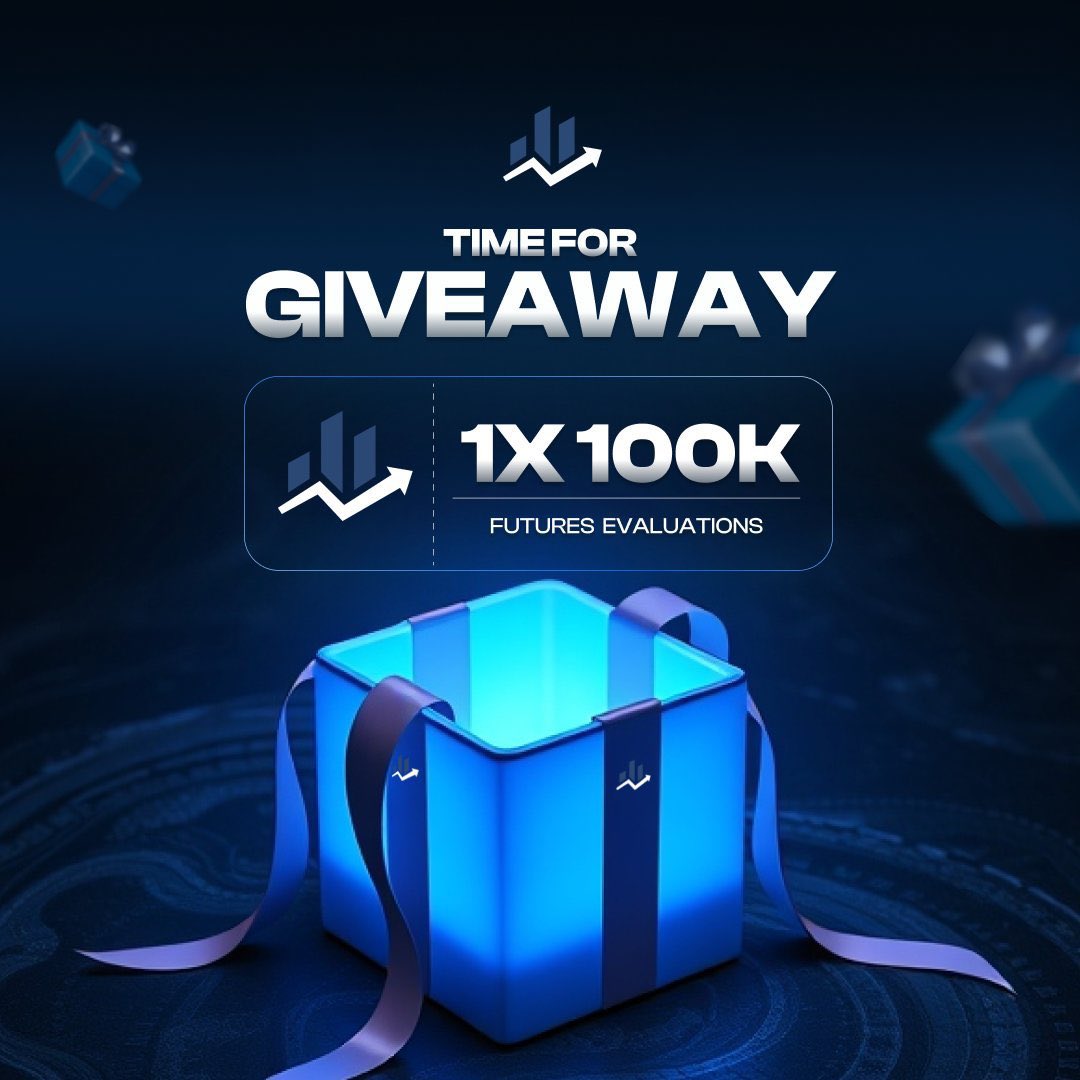 Giveaway Alert 🚨 🚨 
100k GIVEAWAY 💸

1 x 100k  futures challenge 

💫 Must Follow 
• <a href="/hubatrades/">HUBA</a> 
• <a href="/TradersLaunch/">Traders Launch</a> 

💫 LIKE &amp; 🔄 RETWEET

💫 Retweet and Engage with Traders launch pinned post  

💫 TAG 3 FRIENDS
