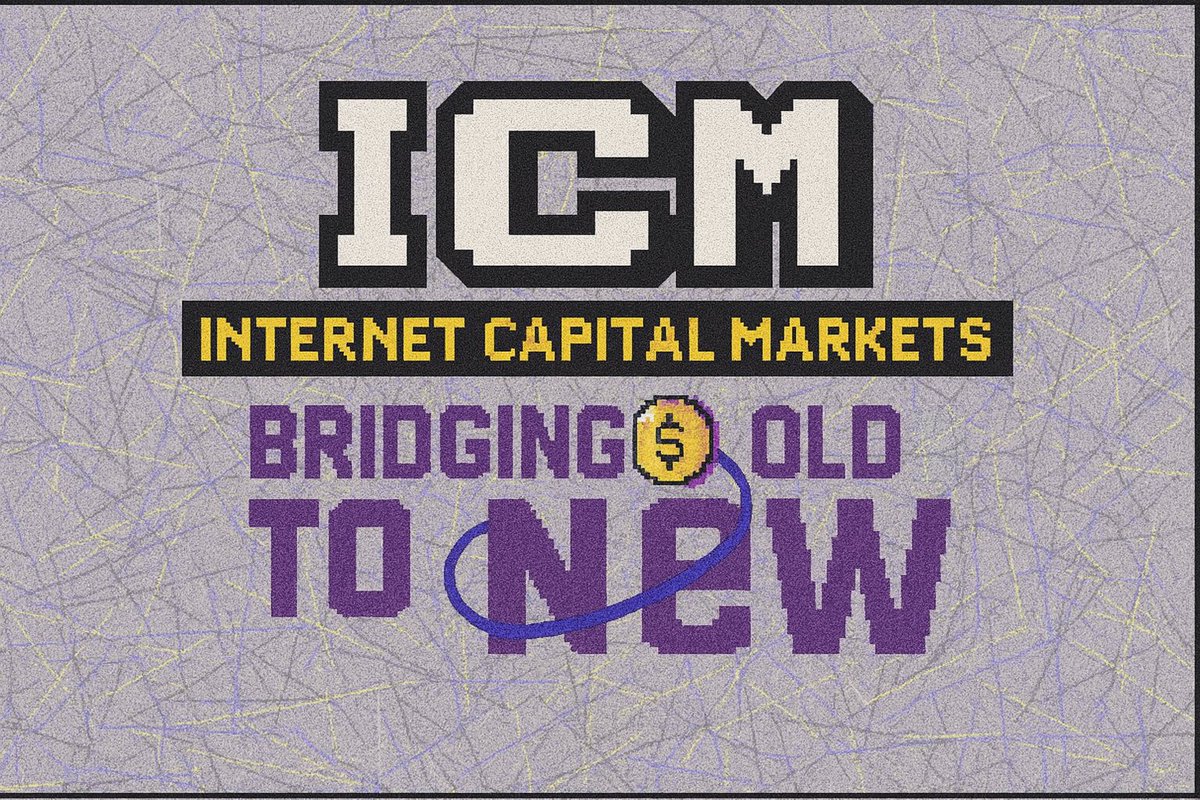 It's not enough for web2 founders to launch a token for ICM to work.

So i'm building <a href="/icmdotrun/">ICM.RUN</a> - the first ICM focused Incubator supporting <a href="/believeapp/">Believe</a> / <a href="/MeteoraAG/">Meteora</a> ICM eco.

Not live yet, but I am currently hunting for mentors that believe, if thats you, would love to yap!